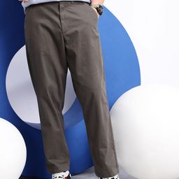 Aeropostale Men Smart Straight Fit Chinos Trousers-image-50