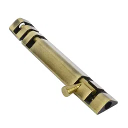 Decorio Pyramid Tower Bolt S.S Knob 304.8 mm (12 Inch) Antique Brass Finish, 3100715.02-image-88