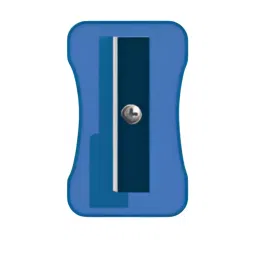 Shape Neon Square Sharpener Assorted Color-image-2