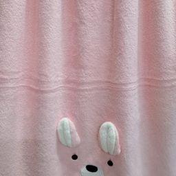 Butterthief New Born Baby Super Soft Fur Baby Wrapper Cum Baby Bath Towel - Pink-image-79