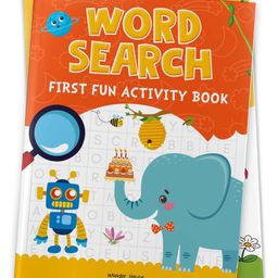 Word Search : First Fun Activity Books For Kids-18
