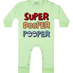 Arvesa Super Dooper Pooper Printed Bodysuit-image-88
