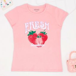 Pantaloons Junior Girls Tropical Applique T-shirt-image-97