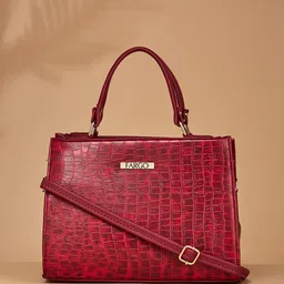 FARGO PU Structured Handheld Bag with Tasselled-10
