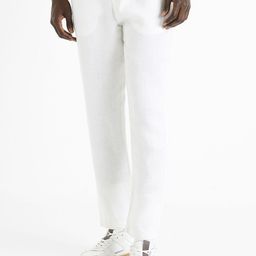Celio Men Straight Fit Regular Trousers-picture-30