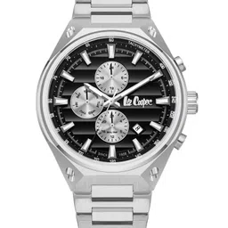Lee Cooper Men Brass Dial & Stainless Steel Bracelet Style Straps Analogue Multi Function Watch LC08026.350-image-72
