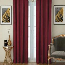 Swayam Blackout Eyelet Window Curtains - Set of 2 (5 Ft)-7