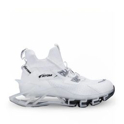 Atom Men's Spring Edge Alpha 2 White Running Shoes image 2