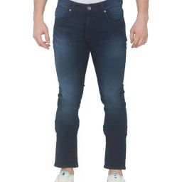 Spykar Navy Cotton Skinny Fit Jeans-picture-31