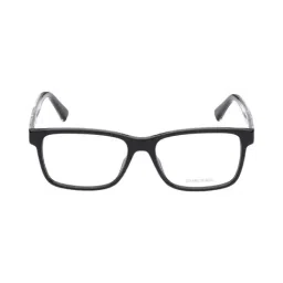 Diesel Black Rectangular Frames for Men-picture-16
