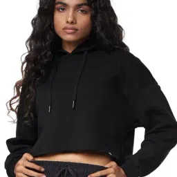 The Souled Store Black Hoodie-image-66