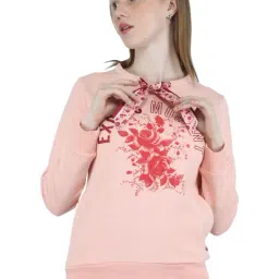 Monte Carlo Pink Printed Sweatshirt-image-66
