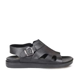 Atesber by Inc.5 Men's Black Back Strap Sandals-image-65