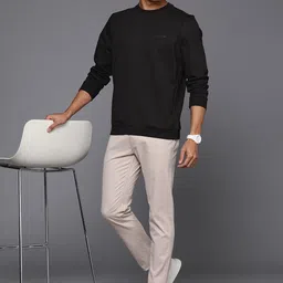 Louis Philippe Solid Sweatshirt-image-17