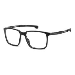 Carrera Black Rectangular Eye Frame for Men-picture-3