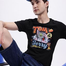 Kook N Keech Tom & Jerry Printed T-shirt-image-82