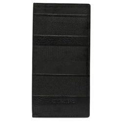 KOMPANERO Sebastian Black Leather Textured Bi-Fold Wallet-picture-0