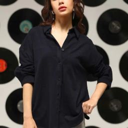 Pinacolada Blue Regular Fit Shirt-image-98