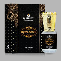 mannat fragrances Royal Oudh Alcohol Free Attar - 6 ml-39