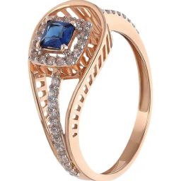 Malabar Gold and Diamonds 18k (750) BIS Hallmark Rose Gold Ring for Women-image-88