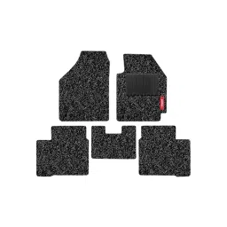 Elegant PVC Grass Black Carpet Car Mat Compatible With Toyota Camry-image-80