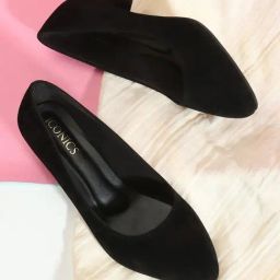 Iconics Women's Black Casual Pumps-image-89