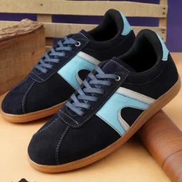 Hoversoul Women's Veltra Marine Waters Leather Sneakers-picture-22
