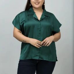PURYS Green Casual Shirt-image-97