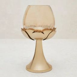 Westside Home Gold Lotus Design Votive Candle Holder-image-84