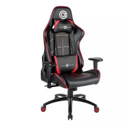 Circle Revolving Chair CG CH75 with 4D Arm Black & Red-46