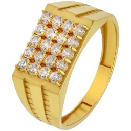 Malabar Gold and Diamonds 22k (916) Yellow Gold Ring for Men-picture-6