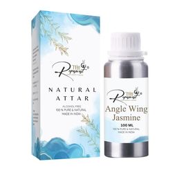 THE RUPAWAT Perfumery House Angle Wing Jasmine Pure & Natural Attar - 100 ml-10