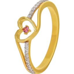 Malabar Gold and Diamonds 22k (916) Yellow Gold Ring for Women-picture-39