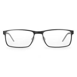 Carrera Black Rectangular Eye Frame for Men image 2