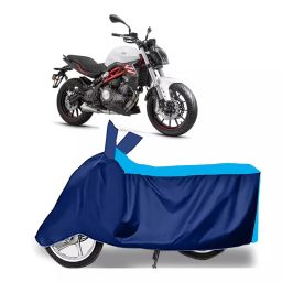 Auto Pearl Two Wheeler Cover for Benelli 302 S - Cyan, Blue-image-55