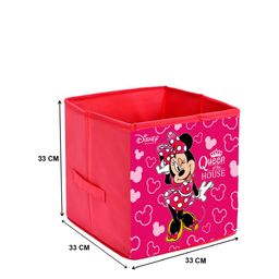 Kuber Industries Multicoloured Set of 4 Printed Foldable Storage Cubes image 4