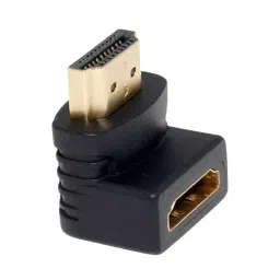 LOTA High-Speed HDMI Male to HDMI Female Adapter 90° Right Angle Design Supports 4K Ultra HD Resolution, Black-26