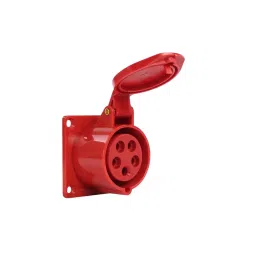 Sibass Electric Panel Socket Without Body 32 A 5 Pin IP44 Rating and CE Mark, SE-S325 (Pack of 60)-82