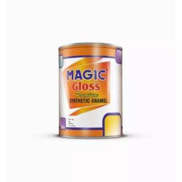 Magic Paints Premium 10 L Golden Yellow Glossy Finish Synthetic Enamel Paint-image-2