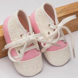 Daizy Shimmery Booties - Baby Pink-image-70