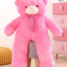 Play Nation Teddy Bear Soft Toy Pink  - Height 90 cm-36