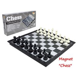 YAMAMA Magnetic Games Magnetic Chess Board Game With Folding Chess Board Premium Quality Staunton Chess Pieces And Storage Box For Kids And Adults - Multicolor-24