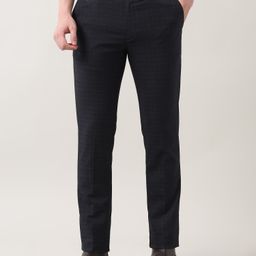 Arrow Men Checked Classic Trousers-picture-2