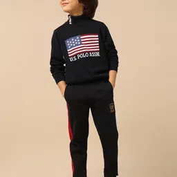 U.S. Polo Assn. Kids Boys Printed Pullover-picture-31