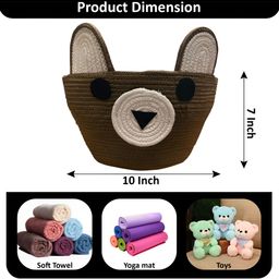 ARIYA Brown Set of 1 Reusable Multi-Utility Organisers image 2
