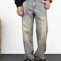StyleCast x Revolte Men Straight Fit Mid-Rise Light Fade Clean Look Jeans-image-30