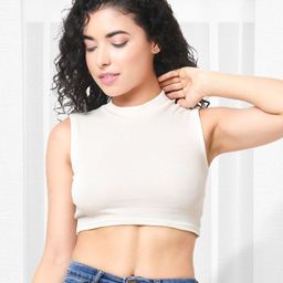 Sizi Cotton Tank Crop Top-image-28