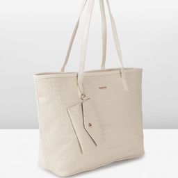Fastrack Textured Oversized Structured Shoulder Bag image 2