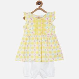MINIKLUB Multi Baby Girls Sleeve Less Dress-image-70