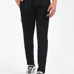 adidas Black Slim Fit Trackpants-image-58